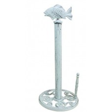 Handcrafted Nautical Decor Fish Free-Standing Paper Towel Holder HACM4105